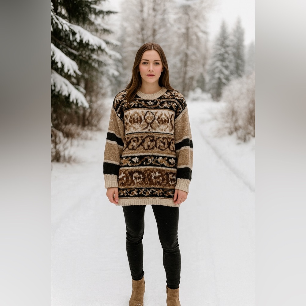 Vintage Knitted by Hand Jennifer & Company Sweater